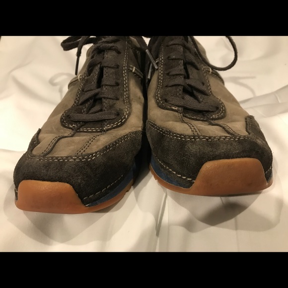 Clarks Men Sz  8.5M Leather Shoe#A104 - Picture 5 of 7